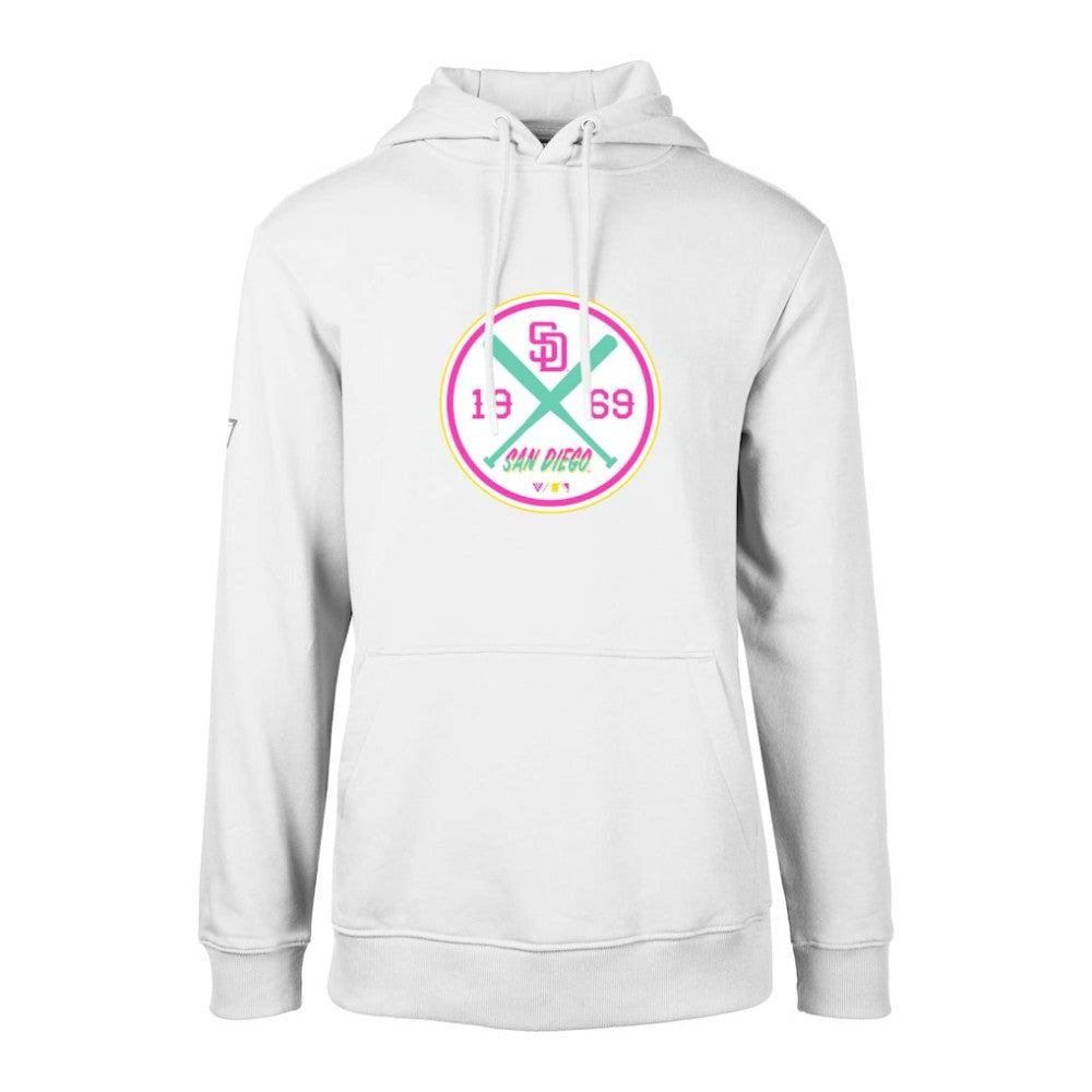 San Diego Padres Levelwear City Connect Podium Strike Pullover Hoodie - MLB Hoodies