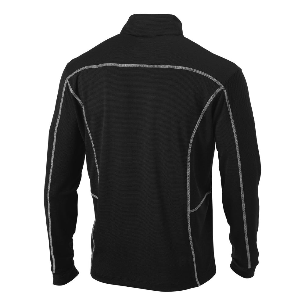 Black Utah Jazz Omni-Wick Shotgun Quarter-Zip Pullover Top | NBA