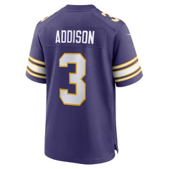 Minnesota Vikings Jordan Addison  Alternate Game Jersey | NFL New