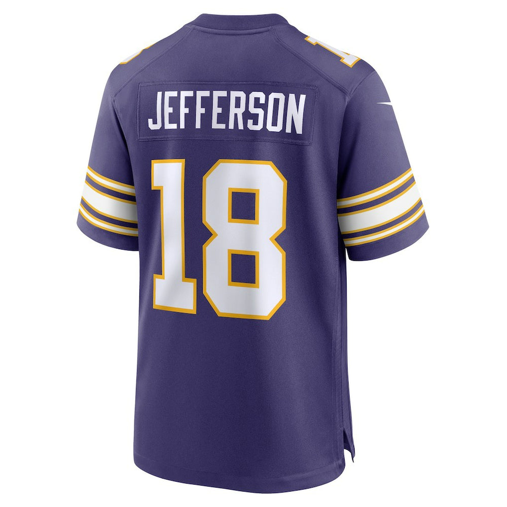 Minnesota Vikings Justin Jefferson  Classic Player Game Jersey | NFL Outlet