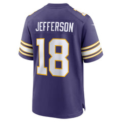Minnesota Vikings Justin Jefferson  Classic Player Game Jersey | NFL Outlet