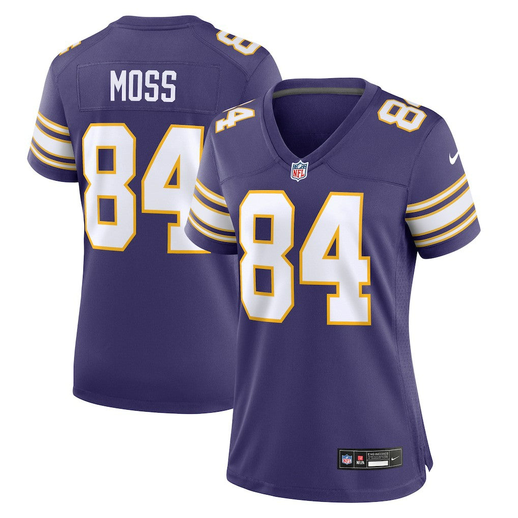 Minnesota Vikings Randy Moss  Women's Classic Retired Player Game Jersey | NFL New