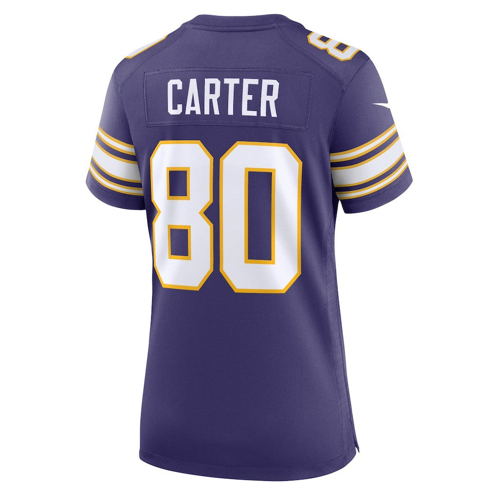 Minnesota Vikings Cris Carter  Women's Classic Retired Player Game Jersey | NFL Hot