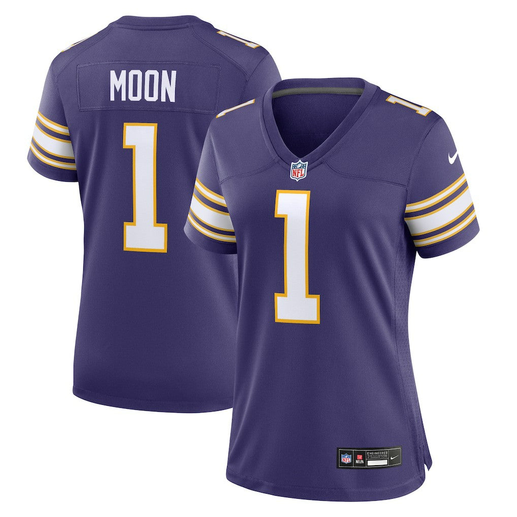 Minnesota Vikings Warren Moon  Women's Classic Retired Player Game Jersey | NFL New