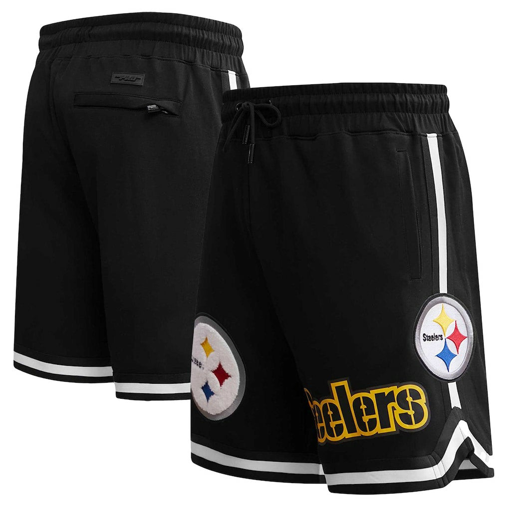 Pittsburgh Steelers Pro Standard Classic Chenille Shorts | NFL Online