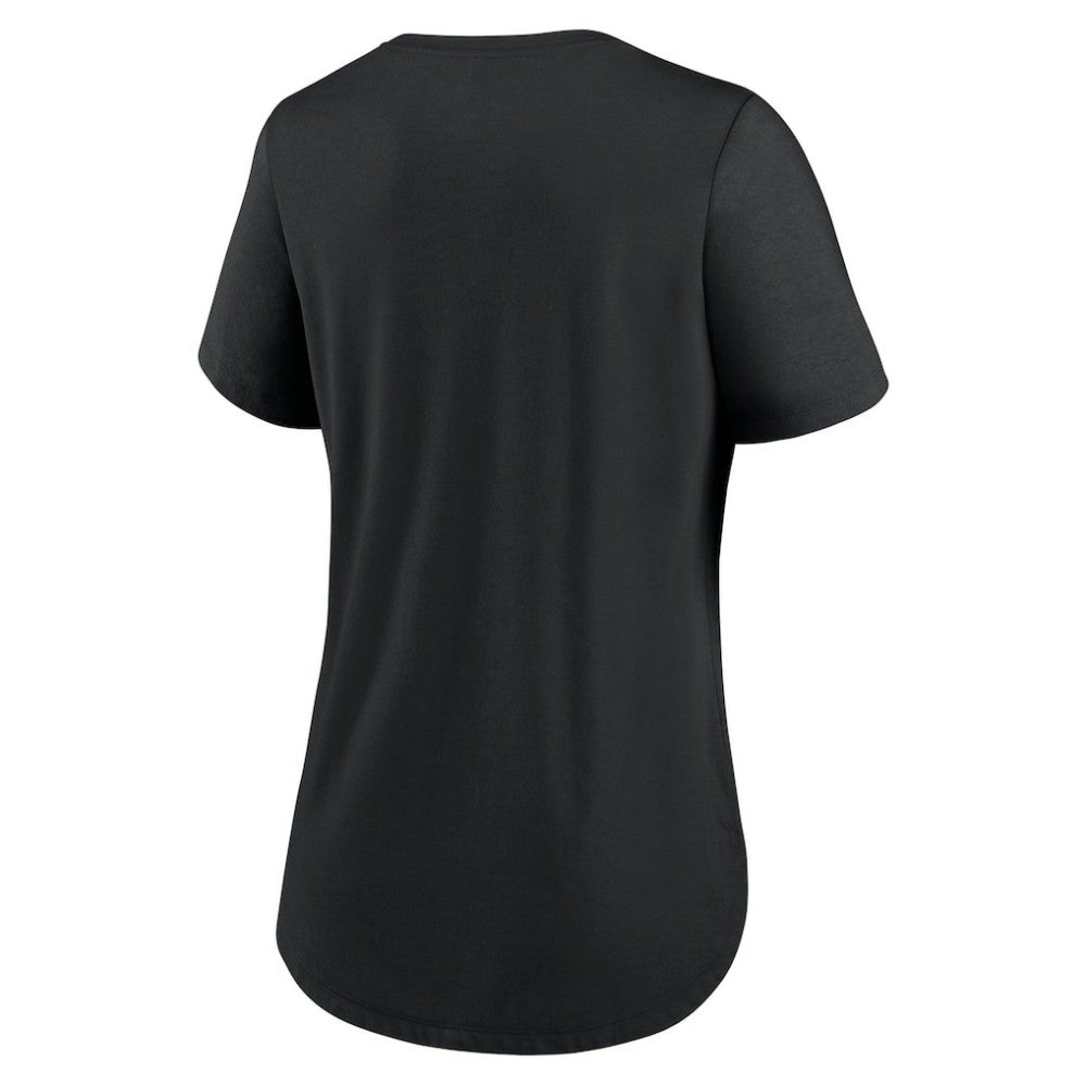 Tampa Bay Rays Nike Women's Big Swoosh Tri-Blend Scoop Neck T-Shirt - MLB T-shirts
