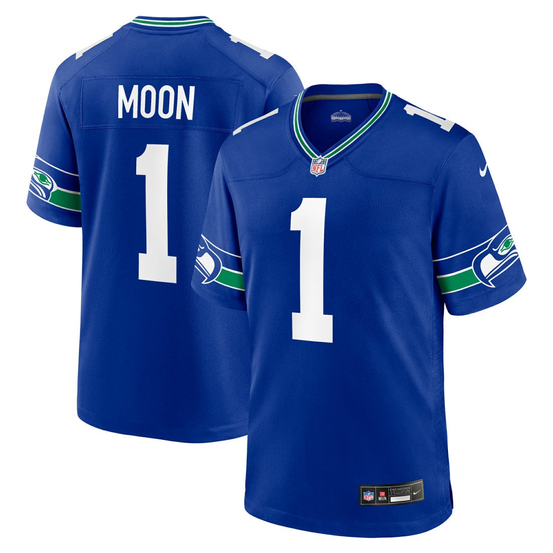 Seattle Seahawks Warren Moon  Retired Player Alternate Game Jersey | NFL Online