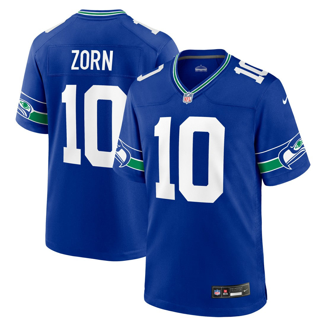 Seattle Seahawks Jim Zorn  Retired Player Alternate Game Jersey | NFL New