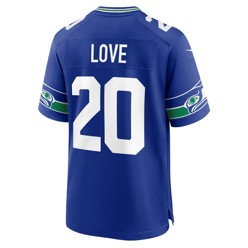 Seattle Seahawks Julian Love  Alternate Game Jersey | NFL Discount