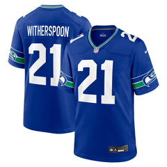 Seattle Seahawks Devon Witherspoon  Throwback Player Game Jersey | NFL Sale