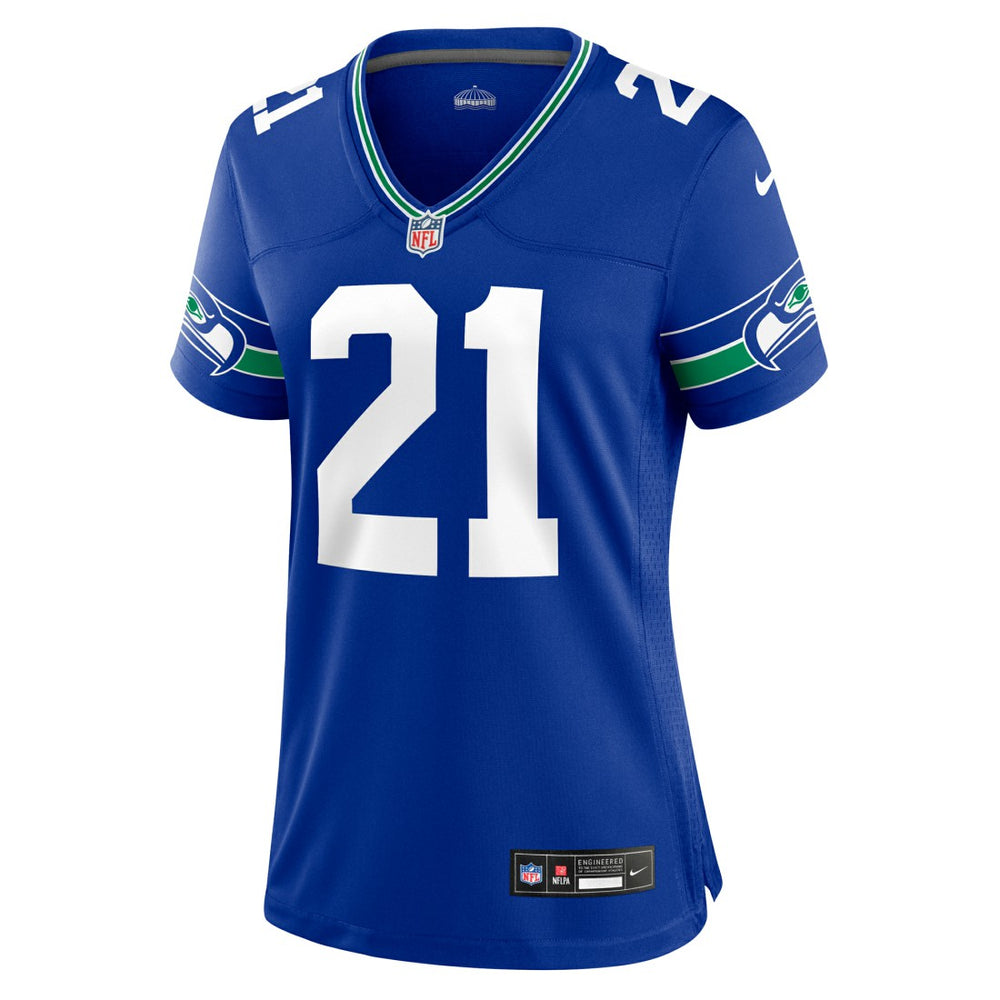 Seattle Seahawks Devon Witherspoon  Women's Throwback Player Game Jersey | NFL Near me