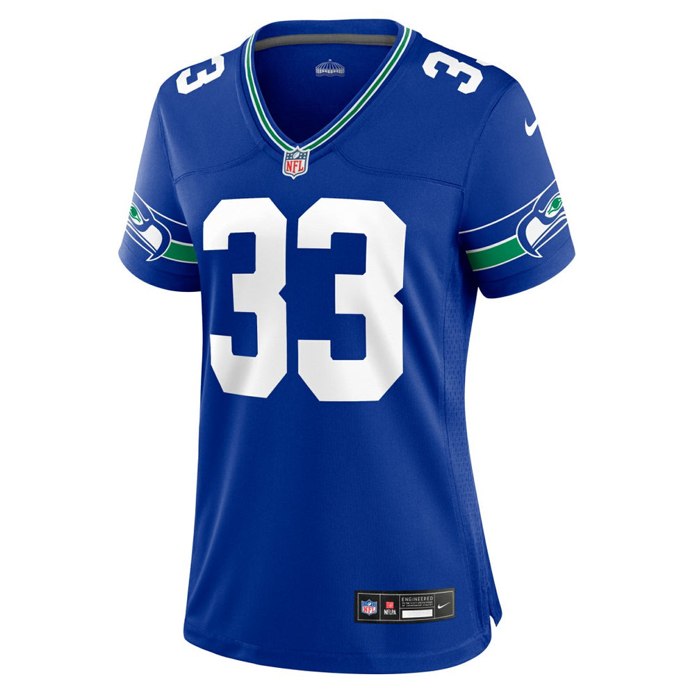 Seattle Seahawks Jamal Adams  Women's Throwback Player Game Jersey | NFL US