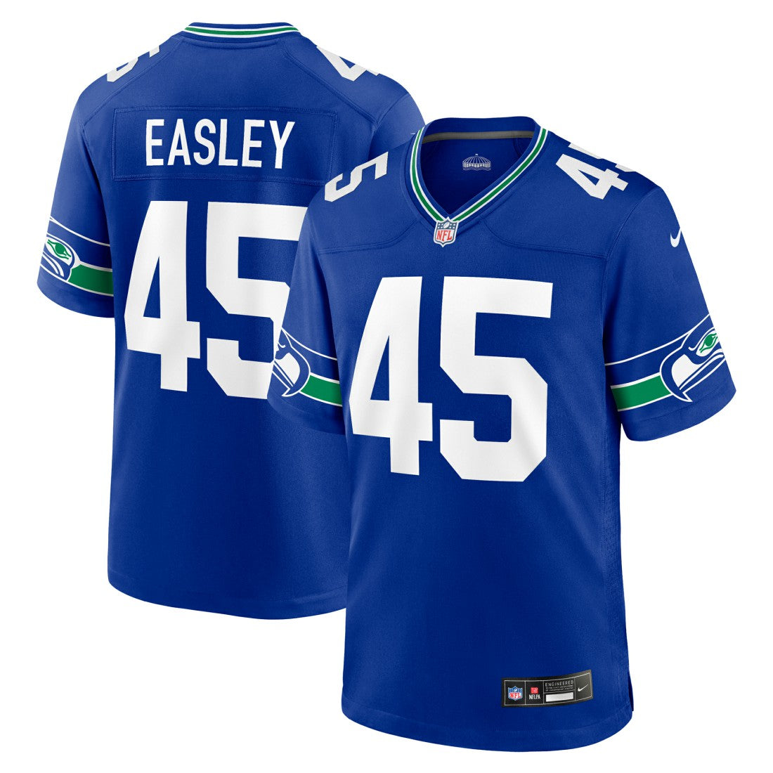 Seattle Seahawks Kenny Easley  Retired Player Alternate Game Jersey | NFL New