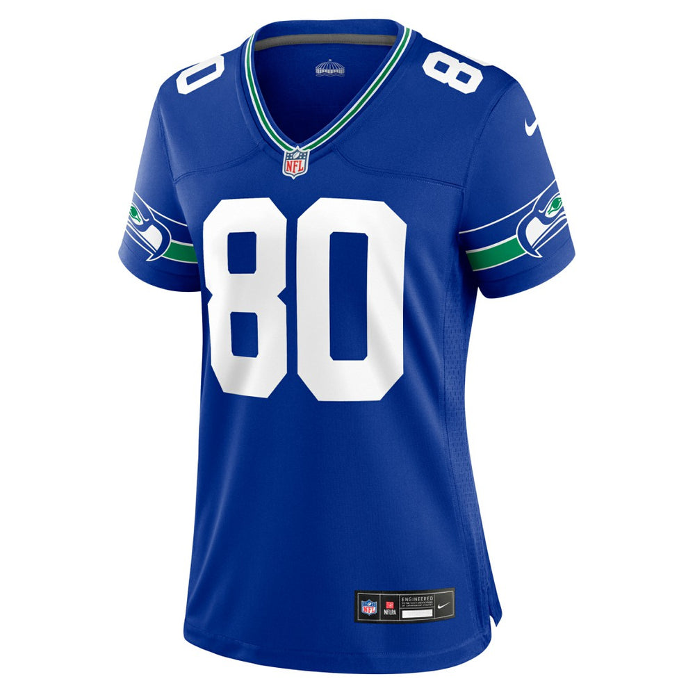Seattle Seahawks Steve Largent  Women's Throwback Retired Player Game Jersey | NFL New