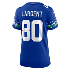 Seattle Seahawks Steve Largent  Women's Throwback Retired Player Game Jersey | NFL New