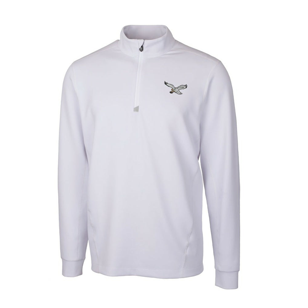 Philadelphia Eagles Cutter & Buck Traverse Stretch Quarter-Zip Pullover | NFL US