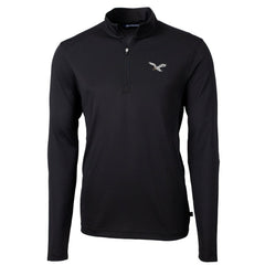 Philadelphia Eagles Cutter & Buck Virtue Eco Pique Recycled Quarter-Zip Pullover | NFL US