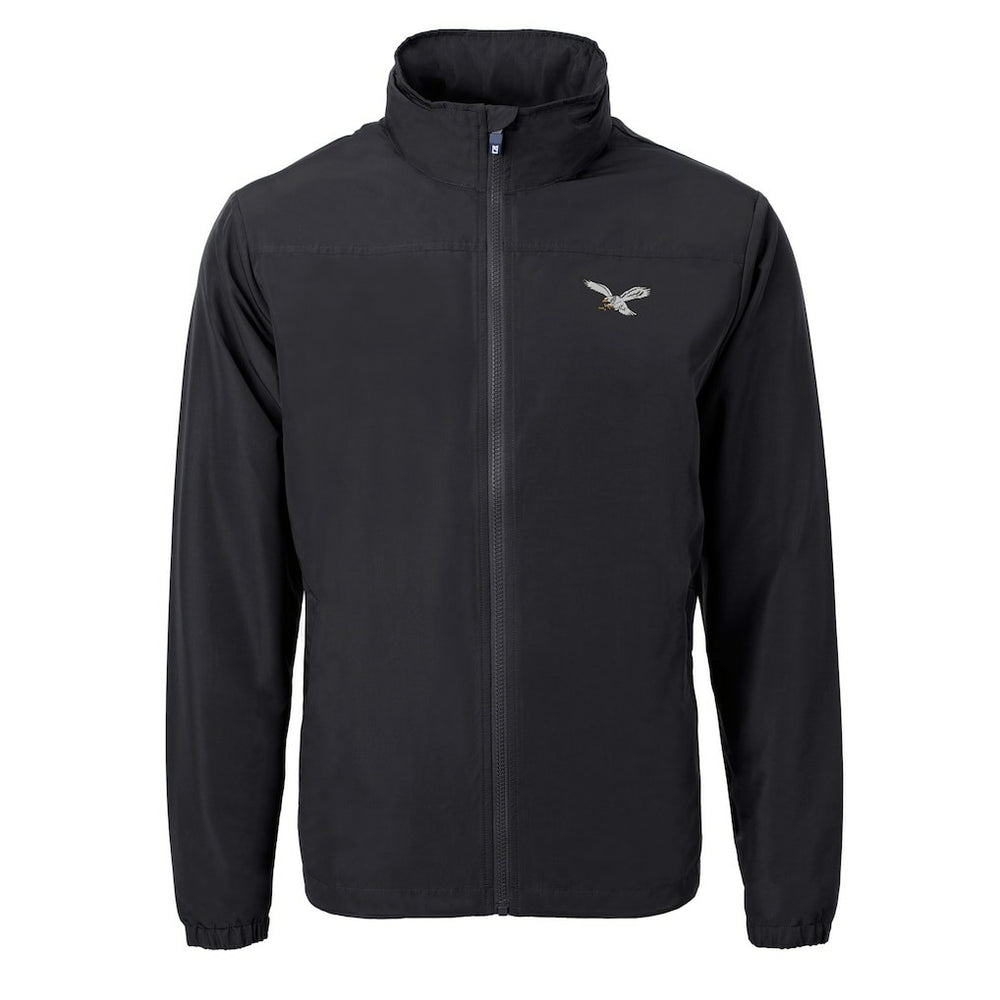 Philadelphia Eagles Cutter & Buck Charter Eco Recycled Full-Zip Jacket | NFL Outlet