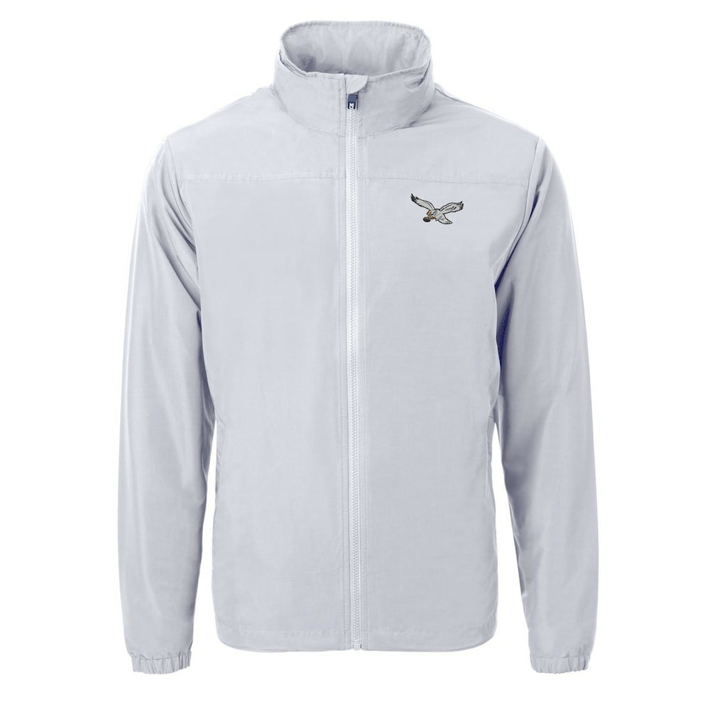 Philadelphia Eagles Cutter & Buck Charter Eco Recycled Full-Zip Jacket | NFL Sale