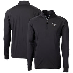 Philadelphia Eagles Cutter & Buck Eco Knit Stretch Recycled Quarter-Zip Pullover | NFL On sale