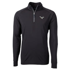 Philadelphia Eagles Cutter & Buck Eco Knit Stretch Recycled Quarter-Zip Pullover | NFL On sale