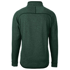Philadelphia Eagles Cutter & Buck Mainsail Sweater-Knit Half-Zip Pullover Jacket | NFL Outlet