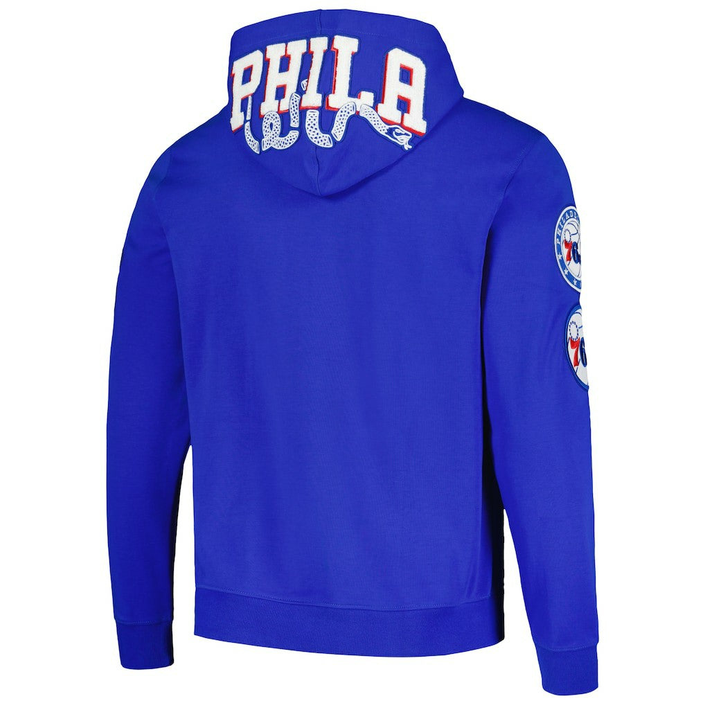 Royal Joel Embiid Philadelphia 76ers Pro Standard Player Pullover Hoodie | NBA