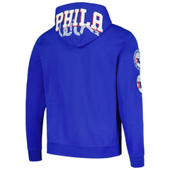 Royal Joel Embiid Philadelphia 76ers Pro Standard Player Pullover Hoodie | NBA