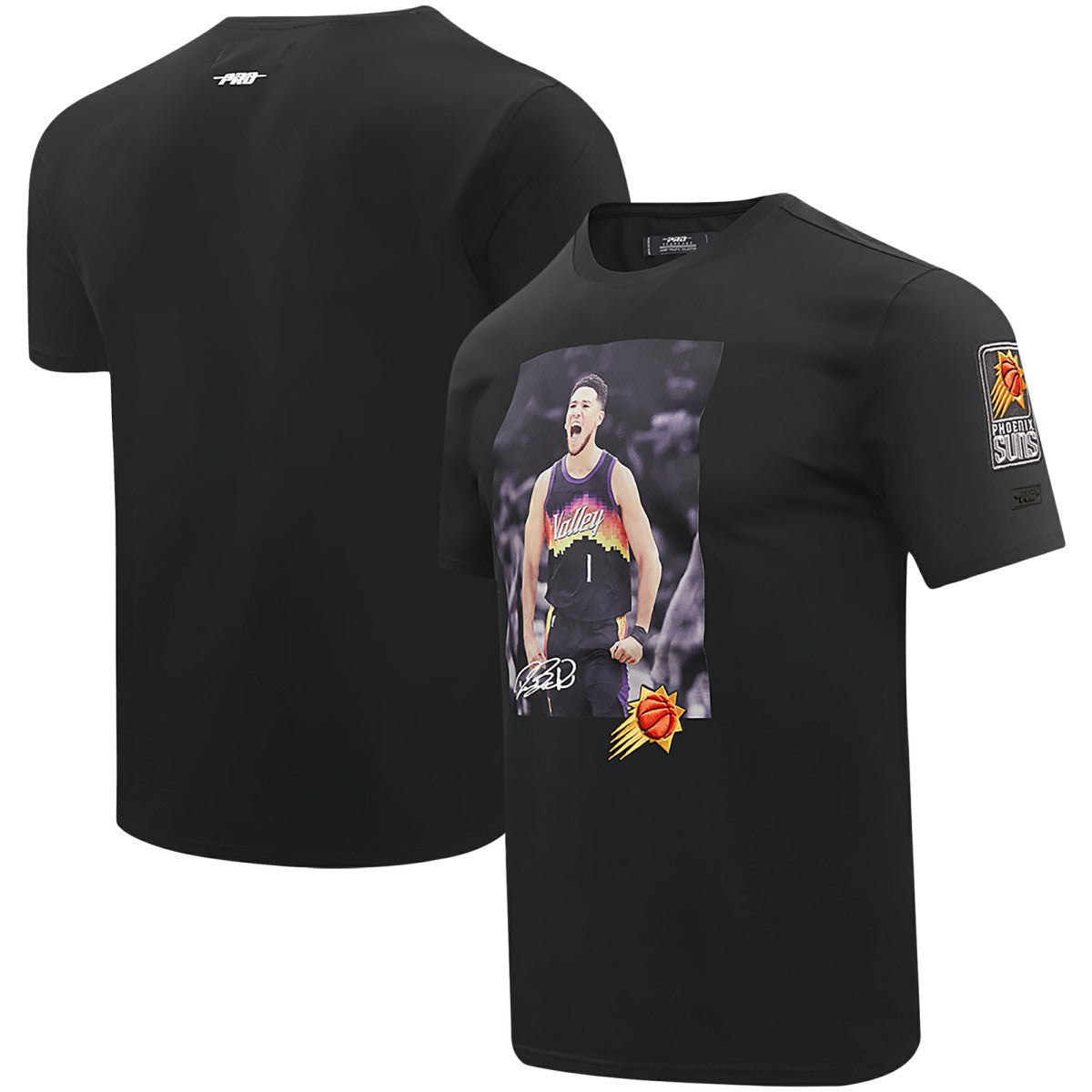 Black Devin Booker Phoenix Suns Pro Standard Player Unguardable T-Shirt | NBA