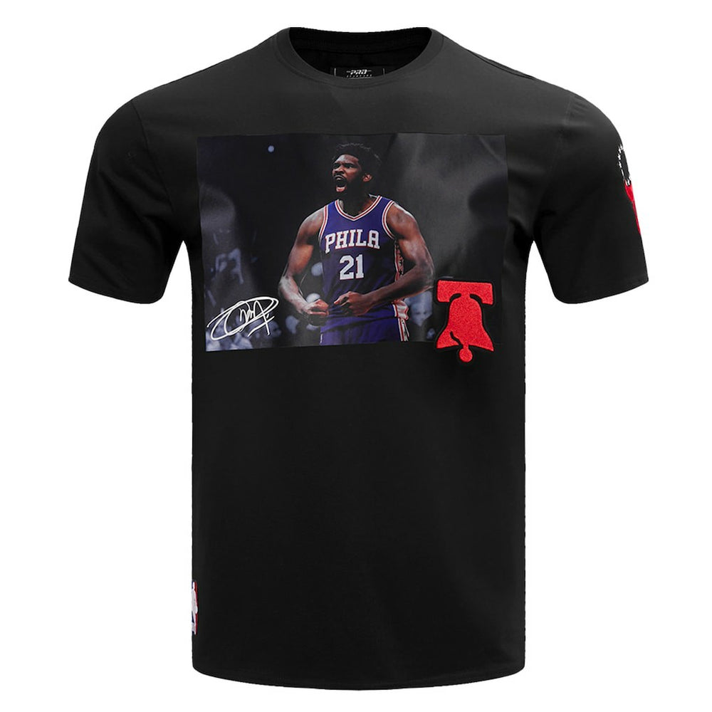 Black Joel Embiid Philadelphia 76ers Pro Standard Player Unguardable T-Shirt | NBA