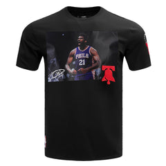 Black Joel Embiid Philadelphia 76ers Pro Standard Player Unguardable T-Shirt | NBA
