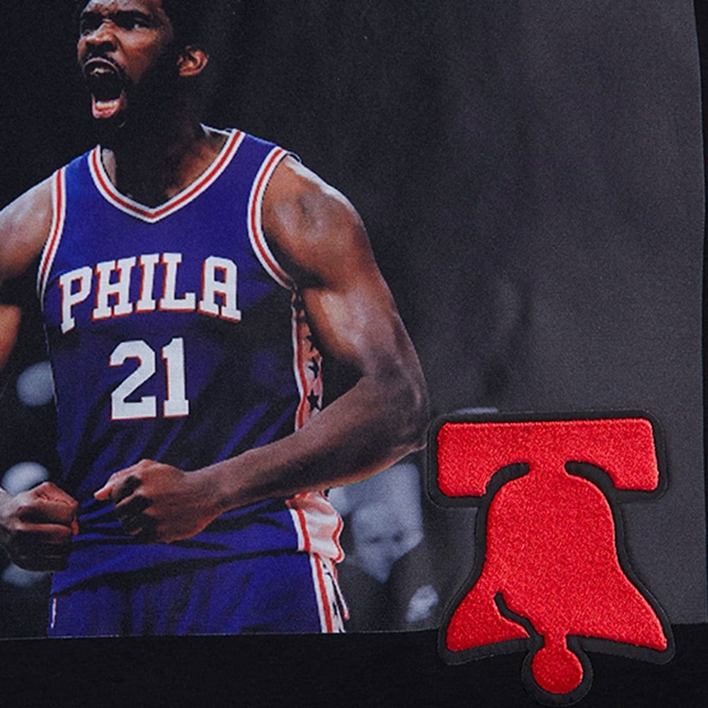 Black Joel Embiid Philadelphia 76ers Pro Standard Player Unguardable T-Shirt | NBA