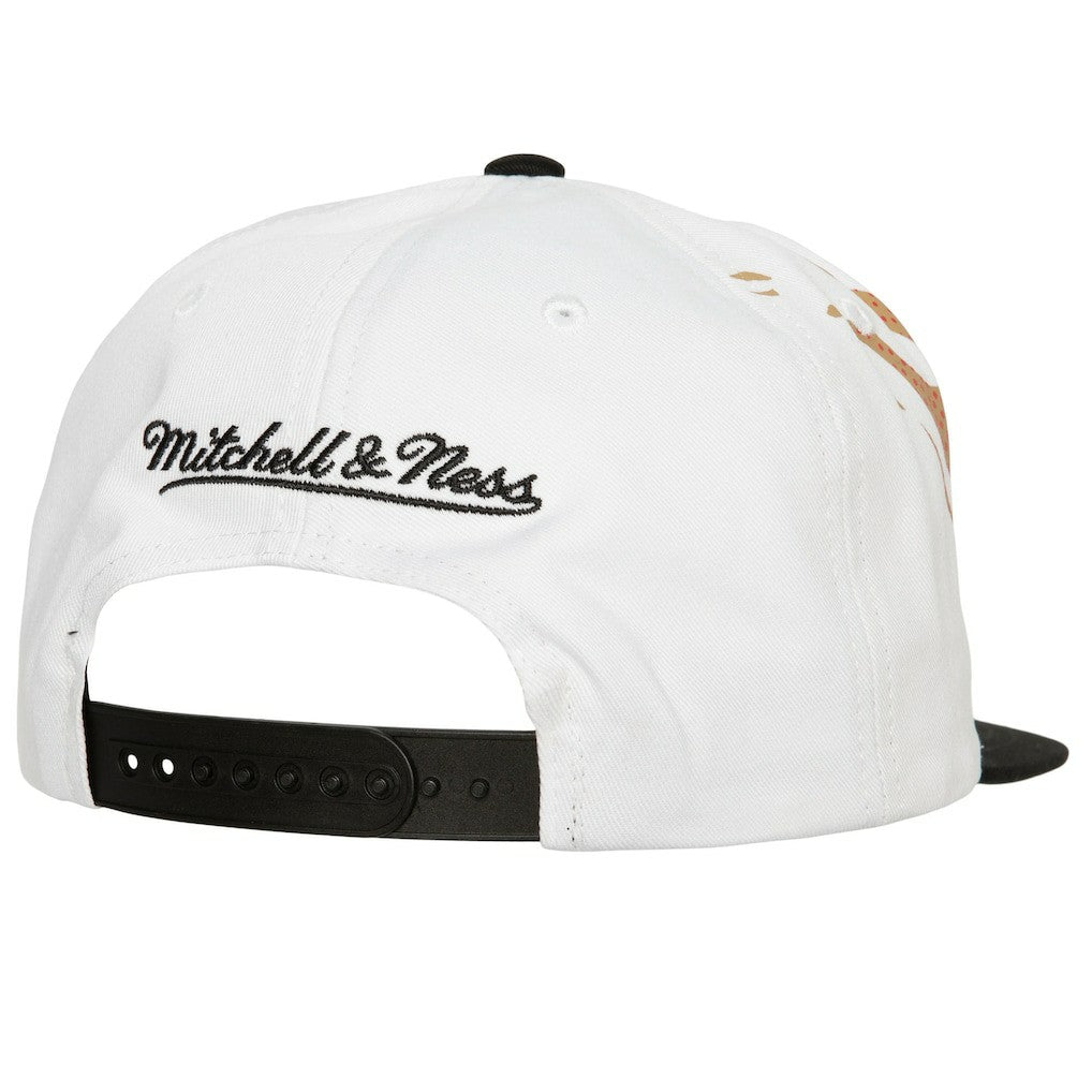 White Philadelphia 76ers Hot Fire Snapback Hat | NBA