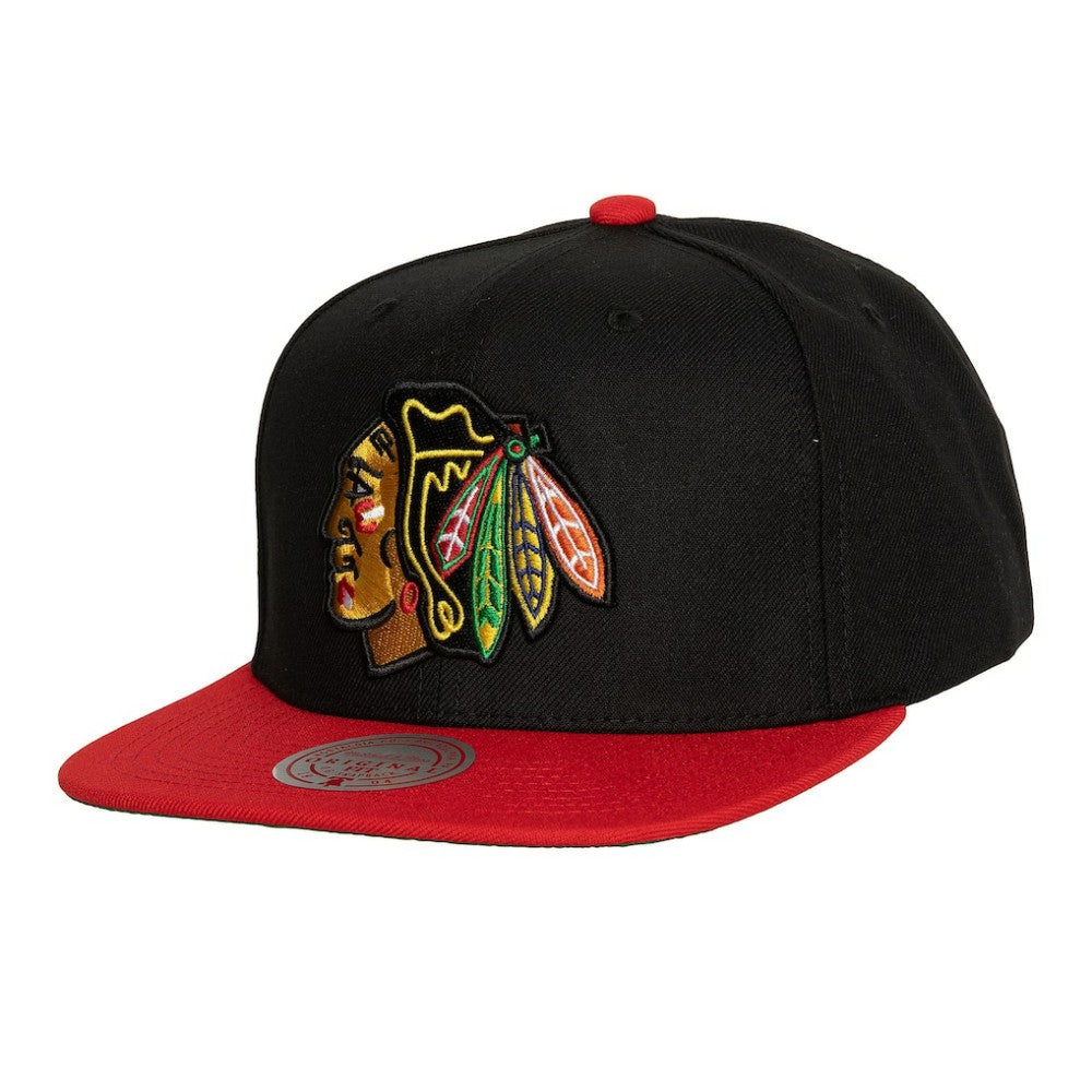 Chicago Blackhawks Mitchell & Ness Core Team Ground 2.0 Snapback Hat -  NHL Hats