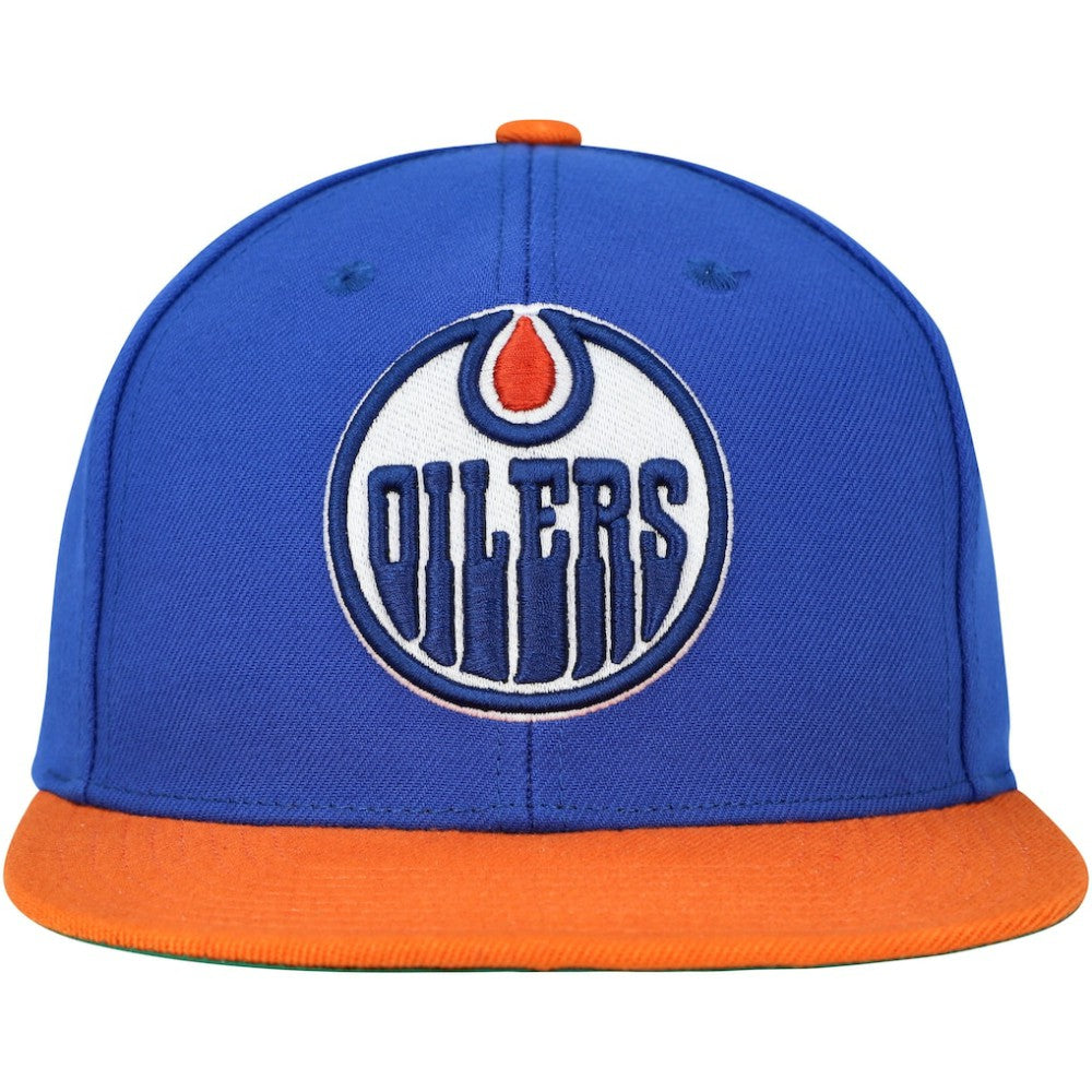 Edmonton Oilers Mitchell & Ness Core Team Ground 2.0 Snapback Hat -  NHL Hats