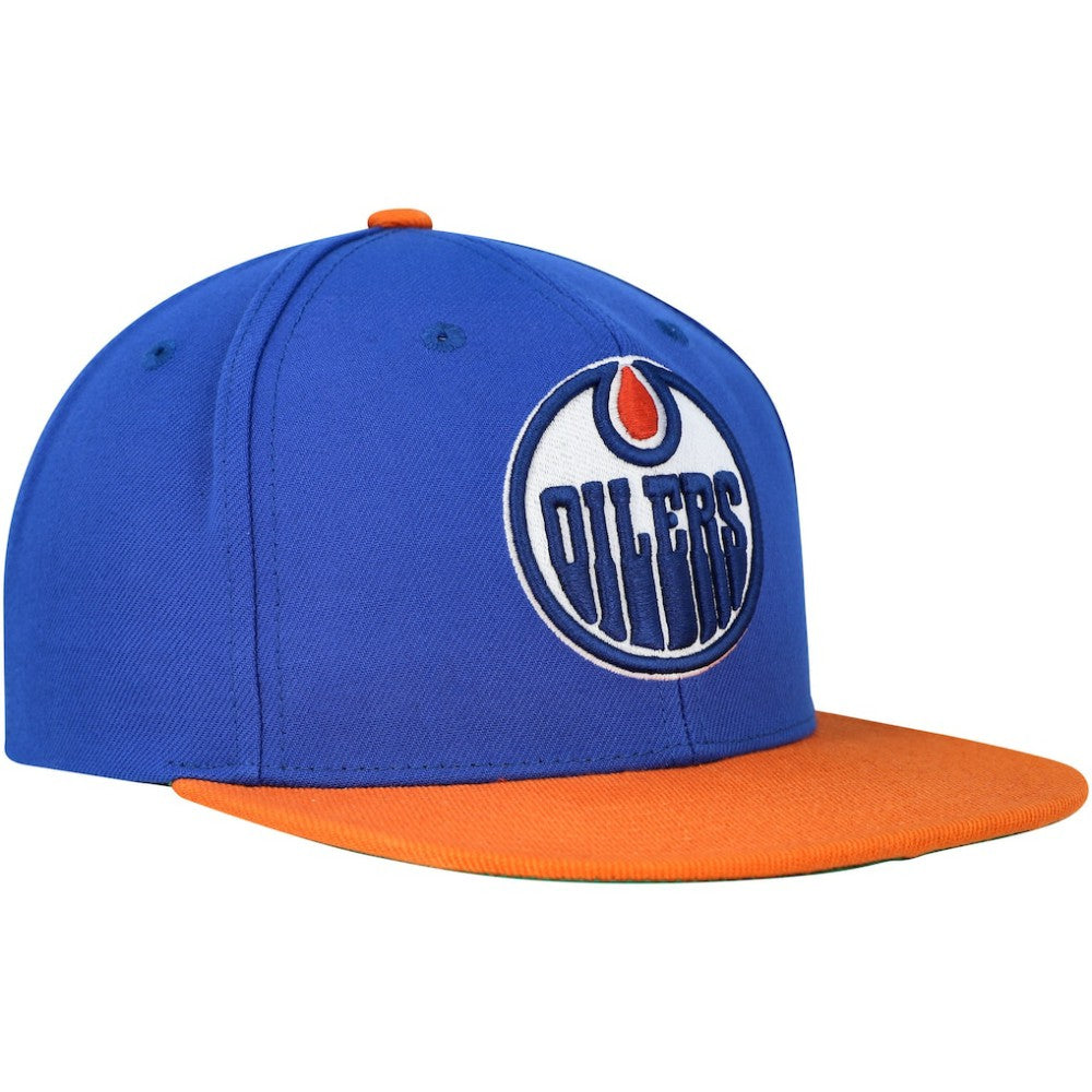Edmonton Oilers Mitchell & Ness Core Team Ground 2.0 Snapback Hat -  NHL Hats