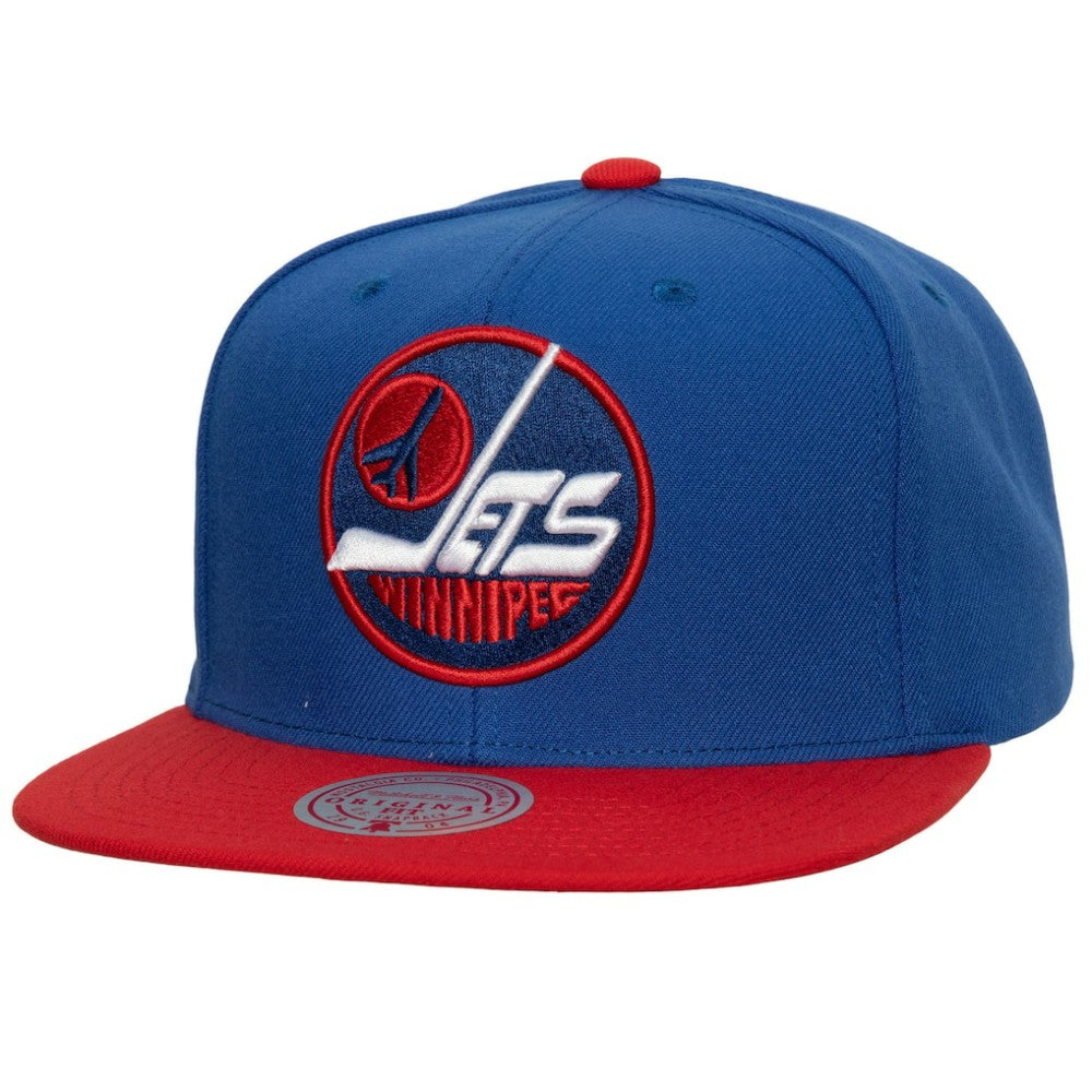 Winnipeg Jets Mitchell & Ness Core Team Ground 2.0 Snapback Hat -  NHL Hats