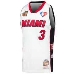 White Dwyane Wade Miami Heat Unisex Hall of Fame Class of 2023 Throwback Swingman Jersey | NBA