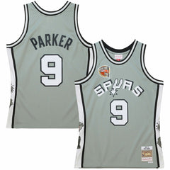 Gray Tony Parker San Antonio Spurs Unisex Hall of Fame Class of 2023 Throwback Swingman Jersey | NBA