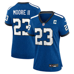 Indianapolis Colts Kenny Moore II  Women's Indiana Nights Alternate Game Jersey | NFL Discount