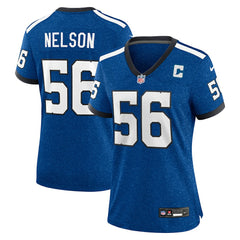 Indianapolis Colts Quenton Nelson  Women's Indiana Nights Alternate Game Jersey | NFL Sale