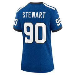 Indianapolis Colts Grover Stewart  Women's Indiana Nights Alternate Game Jersey | NFL Sale