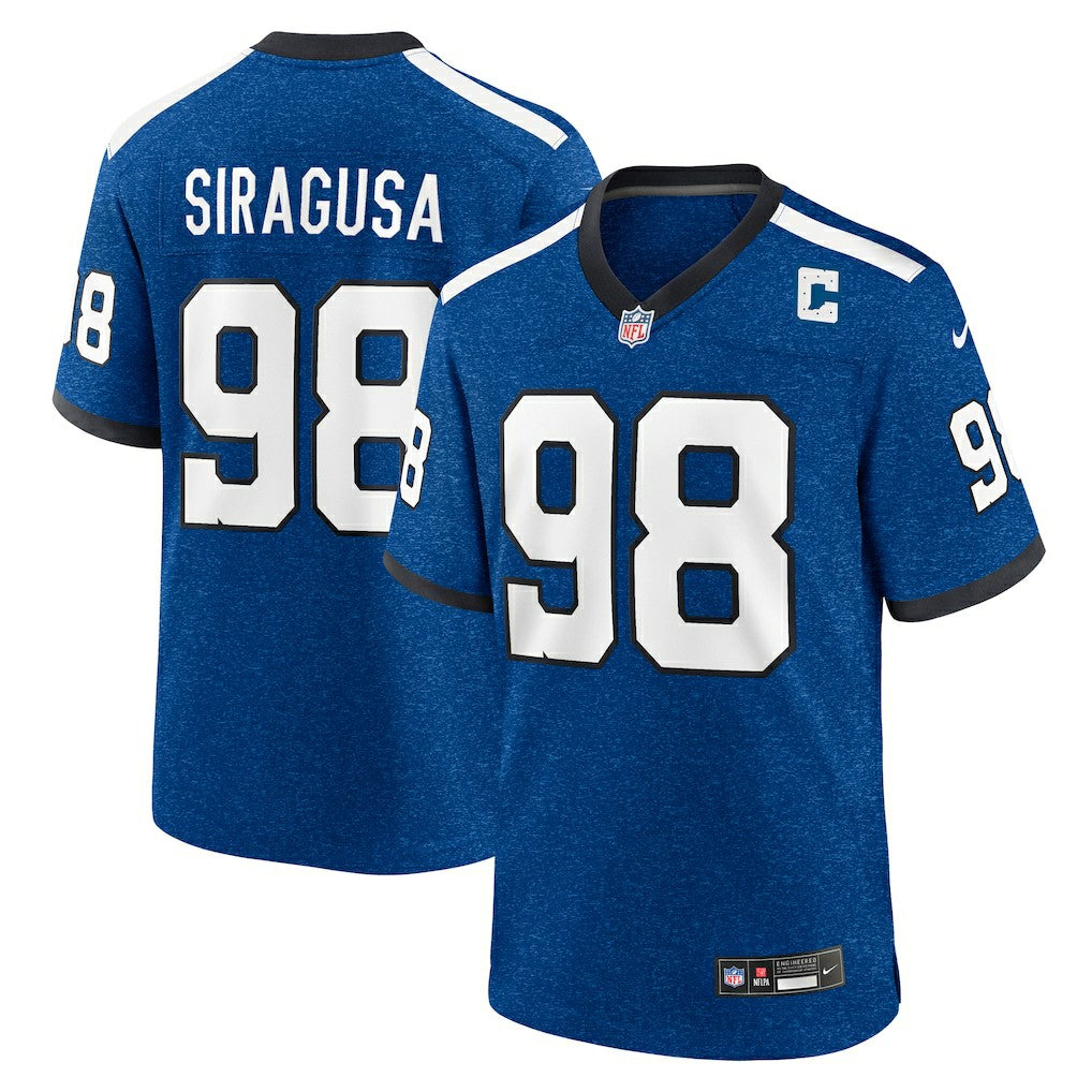 Indianapolis Colts Tony Siragusa  Retired Player Alternate Game Jersey | NFL US