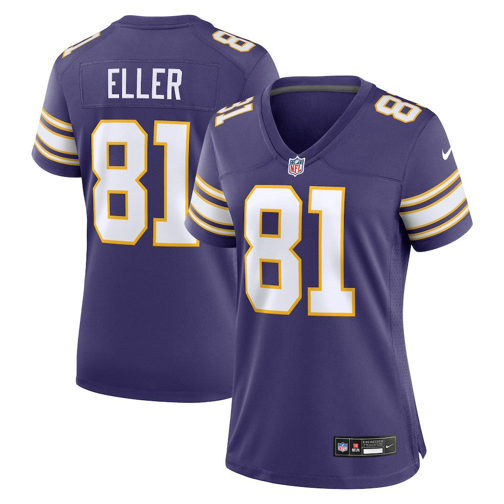 Minnesota Vikings Carl Eller  Women's Classic Retired Player Jersey | NFL Outlet