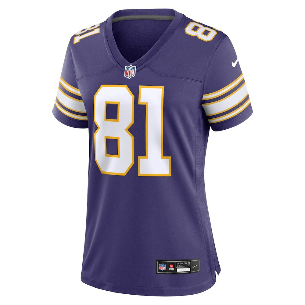 Minnesota Vikings Carl Eller  Women's Classic Retired Player Jersey | NFL Outlet
