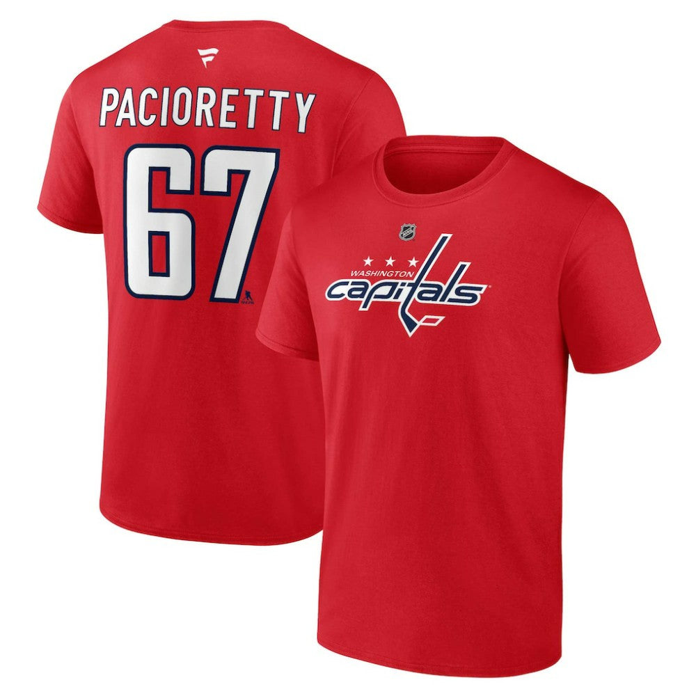 Max Pacioretty Washington Capitals Fanatics Authentic Stack Name & Number T-Shirt -  NHL T-shirts