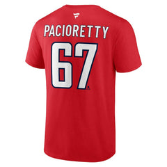Max Pacioretty Washington Capitals Fanatics Authentic Stack Name & Number T-Shirt -  NHL T-shirts