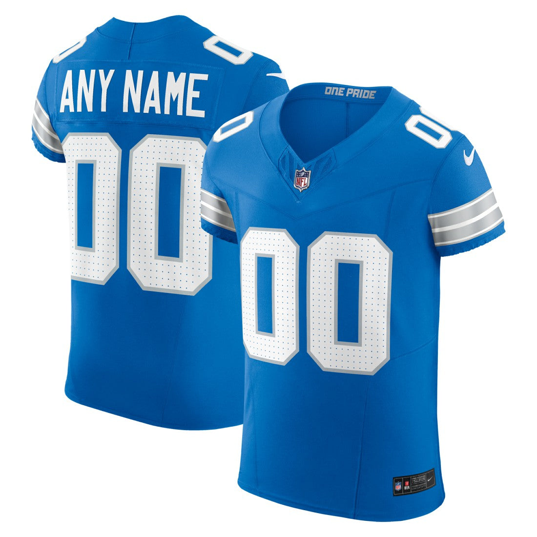Detroit Lions Team Vapor F.U.S.E. Elite Custom Jersey | NFL Near me