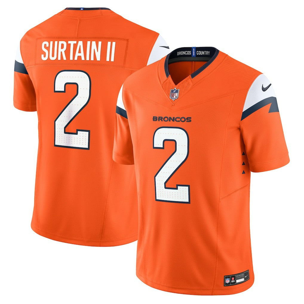 Denver Broncos Patrick Surtain II  Mile High Collection Vapor F.U.S.E. Limited Jersey | NFL Discount