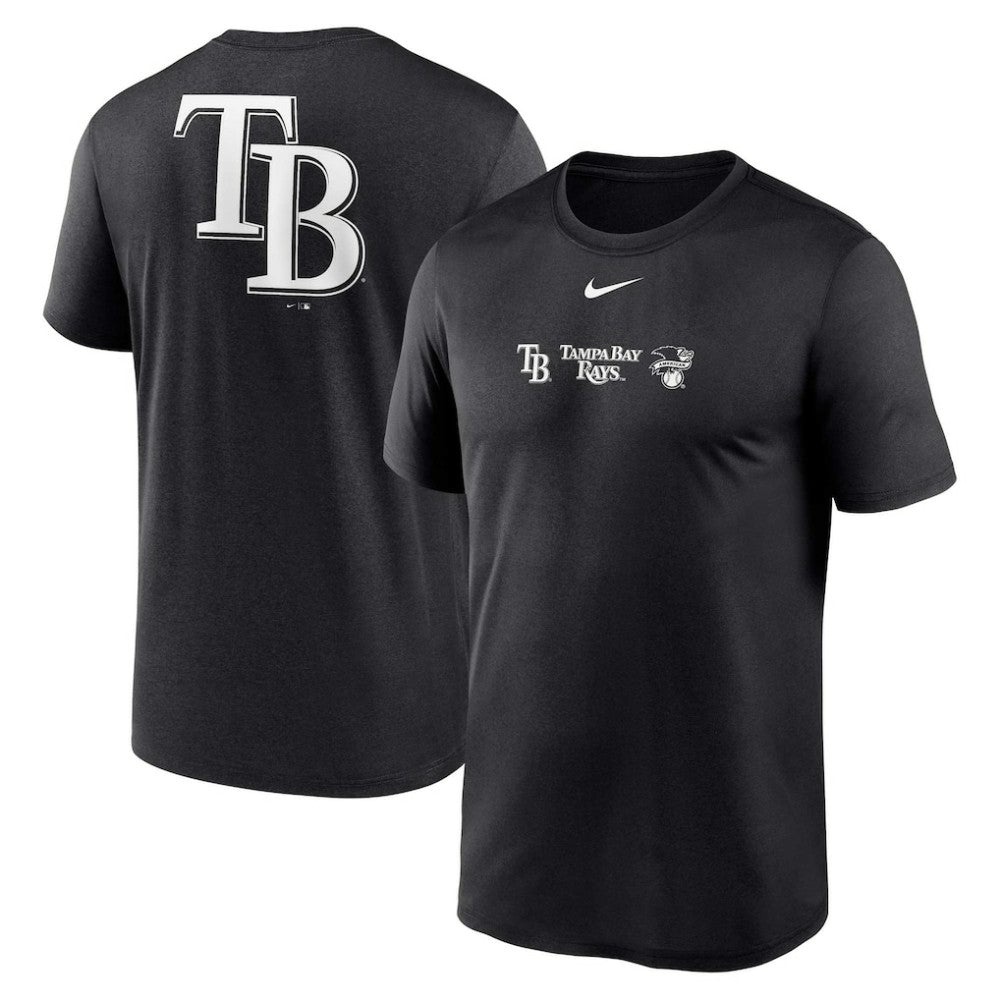 Tampa Bay Rays Nike Fashion Over Shoulder Logo Legend T-Shirt - MLB T-shirts